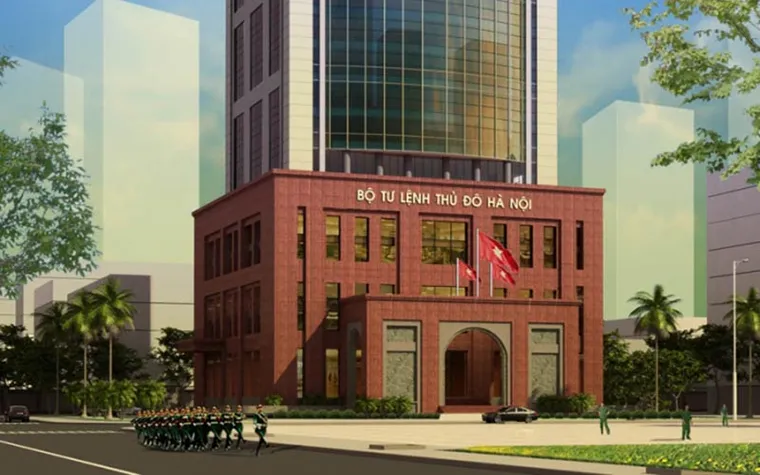 Phòng họp giao ban và phòng họp bộ Tư lệnh quân khu Thủ đô