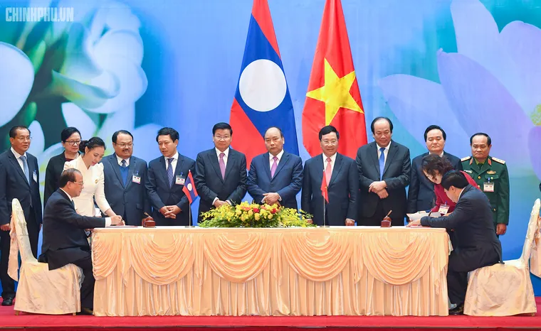 Hội đàm quốc tế Việt – Lào trước thềm Kỳ họp lần thứ 41 Ủy ban Liên Chính phủ Việt Nam – Lào