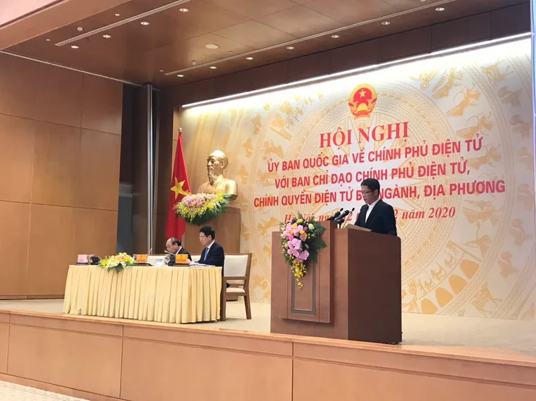 Hội nghị Ủy ban Quốc gia về Chính phủ điện tử với Ban chỉ đạo Chính phủ điện tử, chính quyền điện tử bộ, ngành, địa phương.