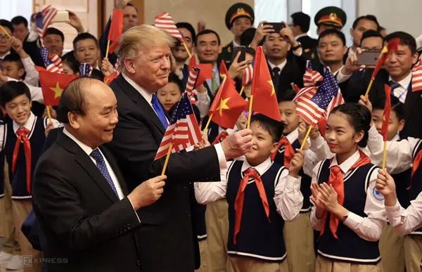Hội đàm quốc tế với Tổng thống Mỹ Donald Trump bên lề Hội nghị Thượng đỉnh Mỹ - Triều