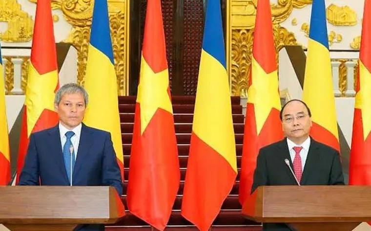 Hội đàm Quốc tế giữa Thủ tướng Nguyễn Xuân Phúc và Thủ tướng Romania Dacian Ciolos