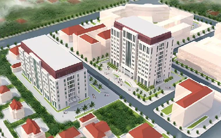 Trụ sở làm việc các Ban Đảng, VP Trung ương Đảng