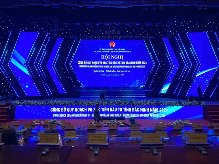 Hội nghị công bố quy hoạch và xúc tiến đầu tư tỉnh Bắc Ninh năm 2024