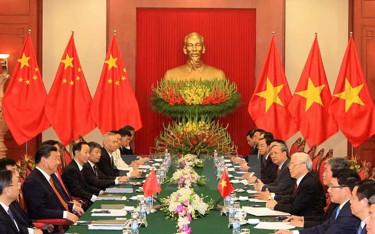 Hội đàm cấp cao giữa Tổng bí thư Nguyễn Phú Trọng và Tổng bí thư, Chủ tịch nước Trung Quốc Tập Cận Bình