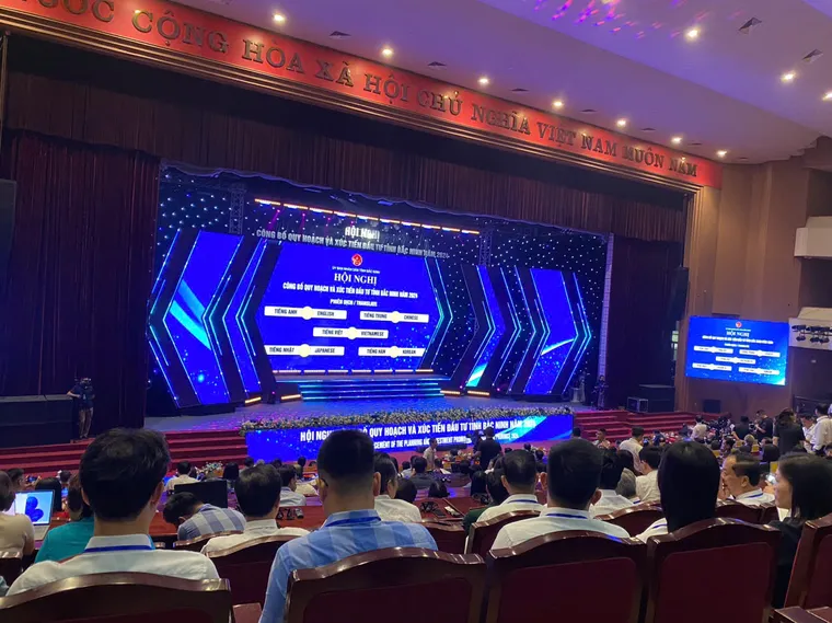 Hội nghị công bố quy hoạch và xúc tiến đầu tư tỉnh Bắc Ninh năm 2024