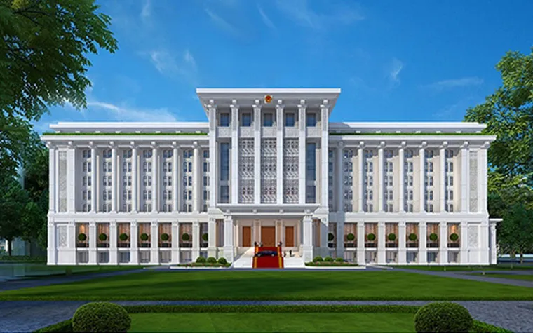 Trụ sở làm việc của Chính Phủ và Văn phòng Chính Phủ