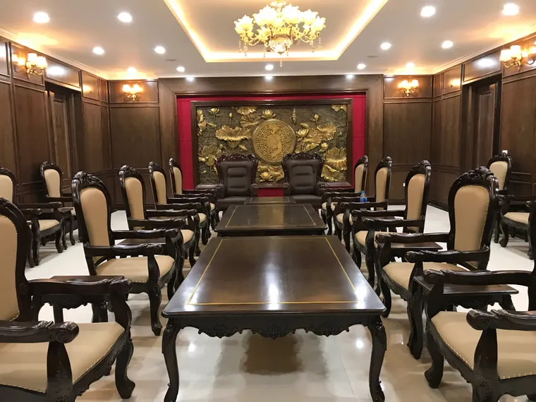 Phòng hội đàm - Viện Nghiên cứu và ứng dụng Công nghệ cao Hòa Lạc