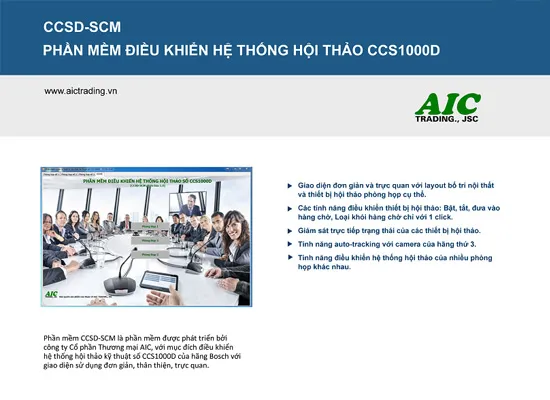 Hộp đại biểu cần ngắn CCSD-DS-EU